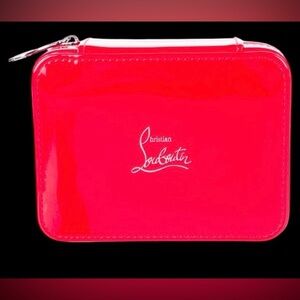 Christian Louboutin Bright Red Pouch- small NEW with dust bag